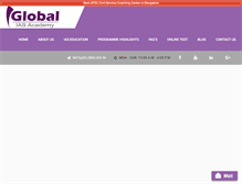 Tablet Screenshot of globalias.in
